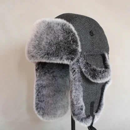 Snow Warmer Bomber Hat
