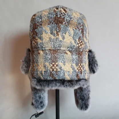 Winter Trapper Hat with Ear Flaps - Image 2