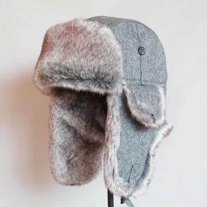 Trooper Bomber Hat with Earflap - Image 4