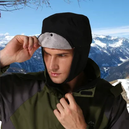 Fleece-Lined Snow Trapper Hat - Image 3
