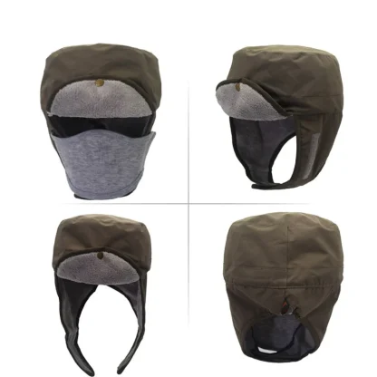 Fleece-Lined Snow Trapper Hat - Image 4