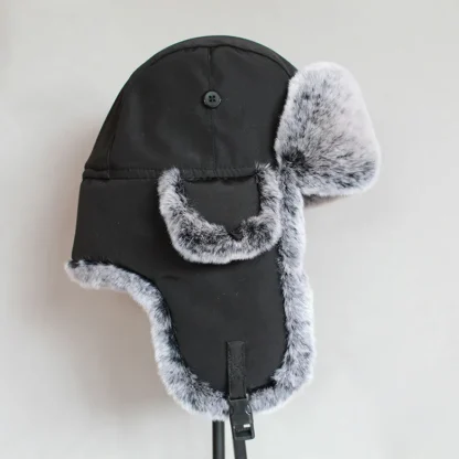 Cozy Fur-Like Lined Earflap Hat - Image 4