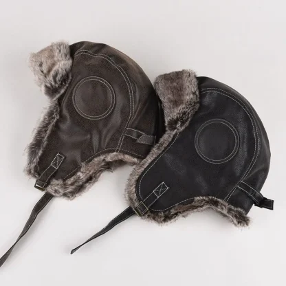 Cozy Cabin Earflap Hat - Image 3