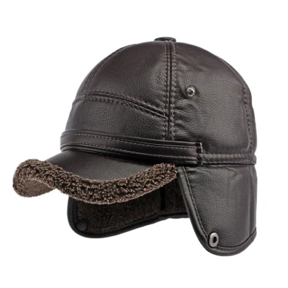 Winter Baseball Cap with Earflaps