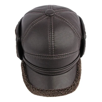 Winter Baseball Cap with Earflaps - Image 4