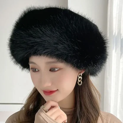 Winter Thick Fur-Like Trapper Hat