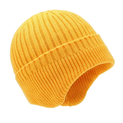 Knitted Warm Earflap Trapper Hat - Image 3