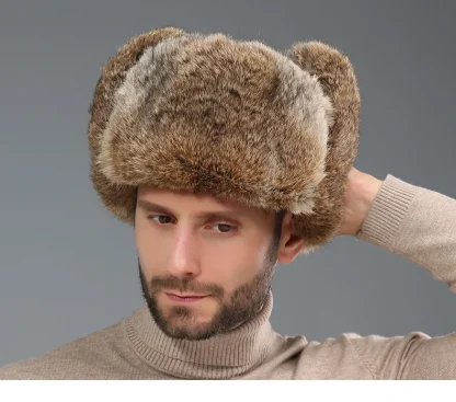 Thick Warm Bomber Hat - Image 5