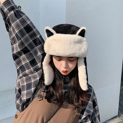 Luxe Cat Ear Trapper Hat - Image 2