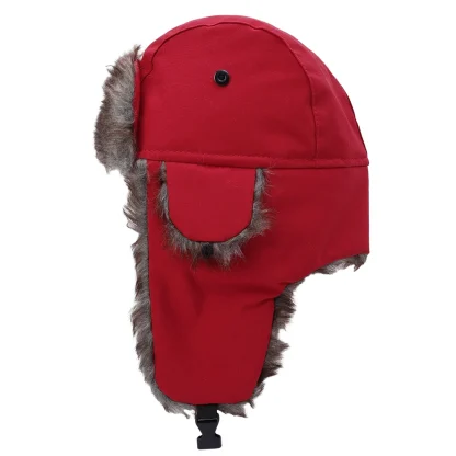 Cozy Faux Fur Earflap Hat - Image 7