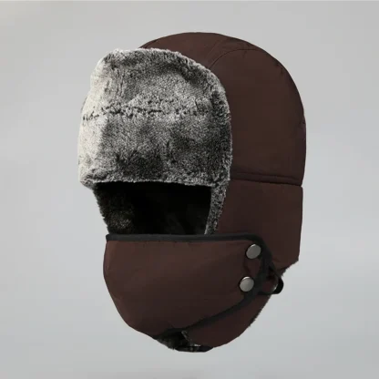 Cozy Warm Trapper Hat with Chin Strap - Image 5