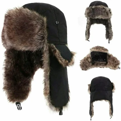 Snowy Summit Trapper Hat - Image 3