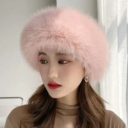 Winter Thick Fur-Like Trapper Hat - Image 2
