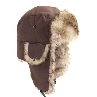 Warm Faux Fur Trapper Hat