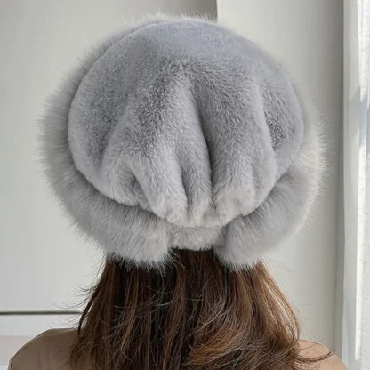 Winter Thick Fur-Like Trapper Hat - Image 5