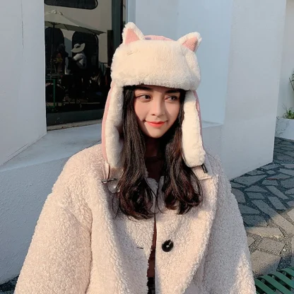 Luxe Cat Ear Trapper Hat
