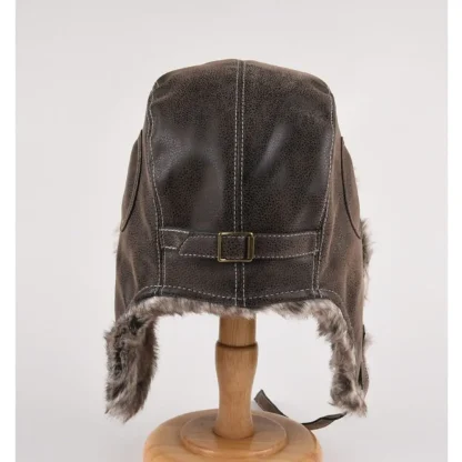 Cozy Cabin Earflap Hat - Image 4