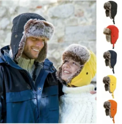 Warm Faux Fur Trapper Hat - Image 2