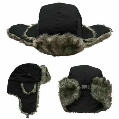 Warm Ear Protector Trapper Hats - Image 3