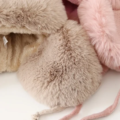 Chic Trapper Hat with Pompom - Image 3