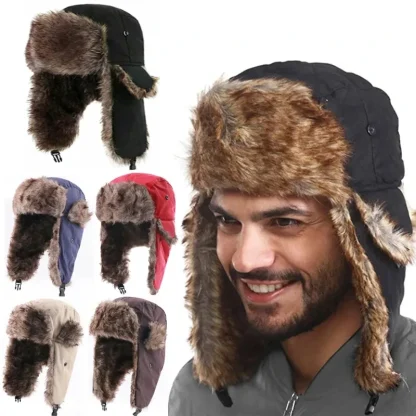Snowy Summit Trapper Hat - Image 2